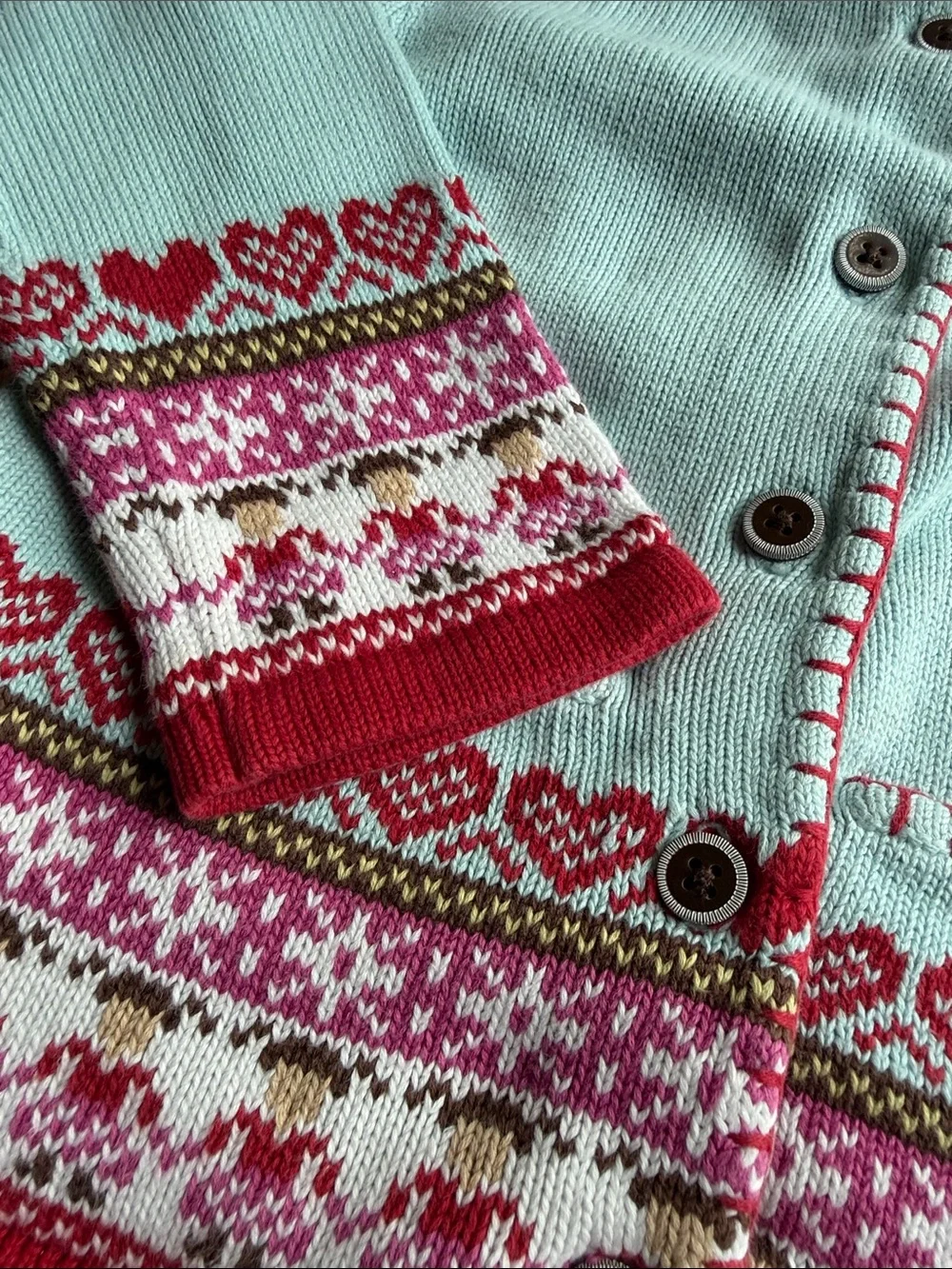 Vintage 2006 Janie and Jack Hooded Cardigan Sweater